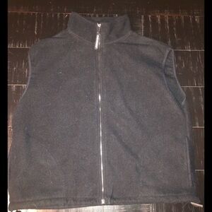 Black Mountain fleece vest large